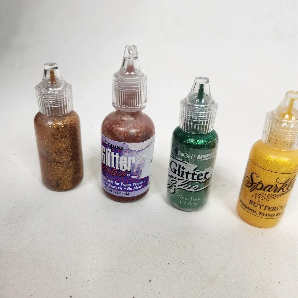 Large Glitter Glue Lot Stickles Liquid Pearls Studio G Recollection Colors Racks